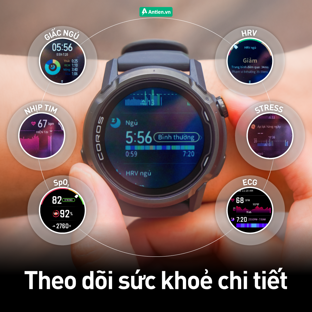 Đồng hồ COROS APEX 4 - 42mm chính hãng, giá tốt quà to