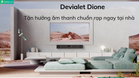 Loa thanh Soundbar Devialet Dione: Tận hưởng âm thanh chuẩn rạp ngay tại nhà