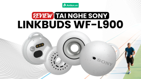 ĐÁNH GIÁ SONY LINKBUDS WF-L900: TAI NGHE CHẠY BỘ GIÁ RẺ, KIỂU DÁNG LẠ, PIN TRÂU
