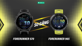 SO GĂNG ĐỈNH CAO GIỮA GARMIN FORERUNNER 570 VS FORERUNNER 965