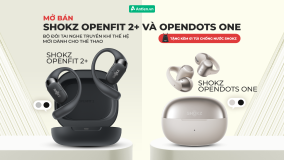 MỞ BÁN BỘ ĐÔI TAI NGHE THỂ THAO SHOKZ OPENFIT 2+ & SHOKZ OPENDOTS ONE