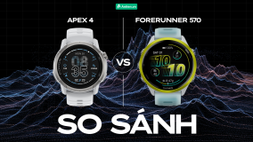 COROS APEX 4 VS GARMIN FORERUNNER 570: CUỘC CHIẾN CỦA NHỮNG GÃ KHỔNG LỒ