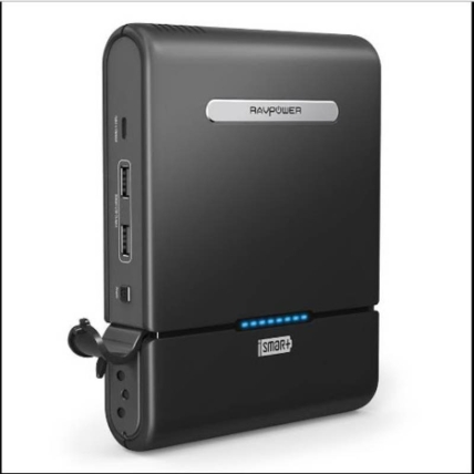 Pin dự phòng Pin sạc dự phòng Laptop, Macbook RAVPower RP-PB055-30000mAh AC