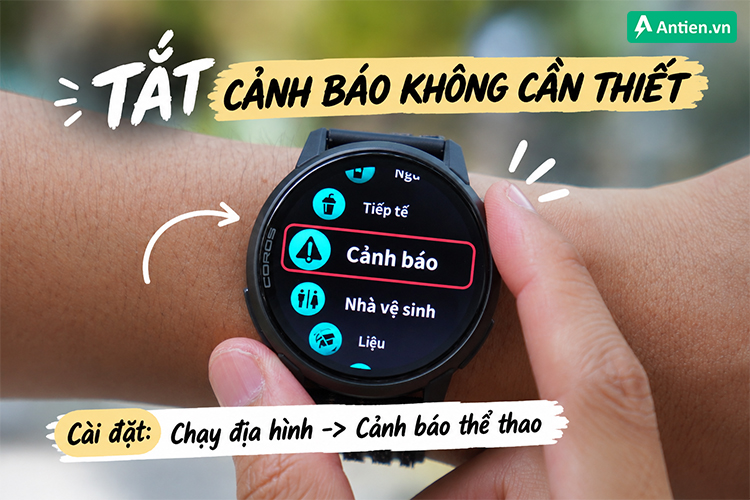 Tắt các cảnh báo cần thiết làm tiêu hao pin như: rung, phát âm báo...