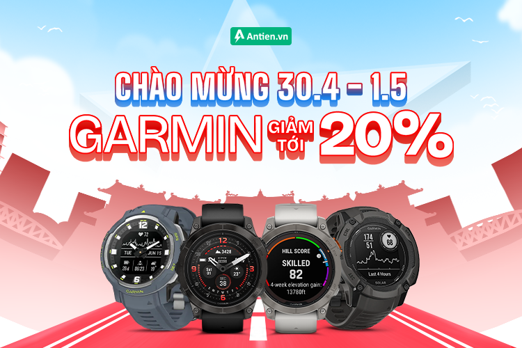 Chào đại lễ - Garmin giảm tới 20%