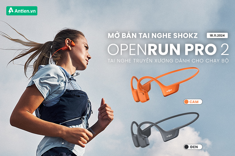 Mở bán tai nghe Shokz OpenRun Pro 2