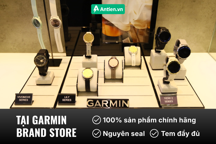 Mọi đồng hồ Garmin tại Cửa hàng thương hiệu đều được bảo hành chính hãng 2 năm