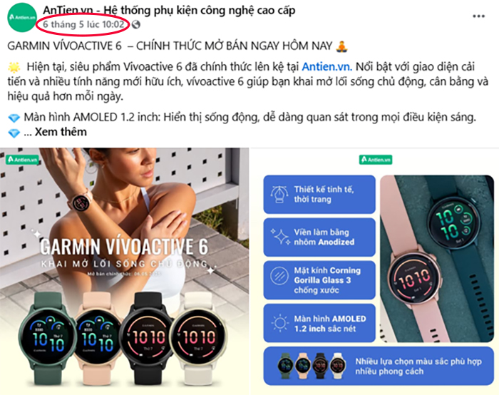 Ngay khi đồng hồ Garmin mới chính thức mở bán tại Việt Nam, Antien luôn đón đầu xu hướng 