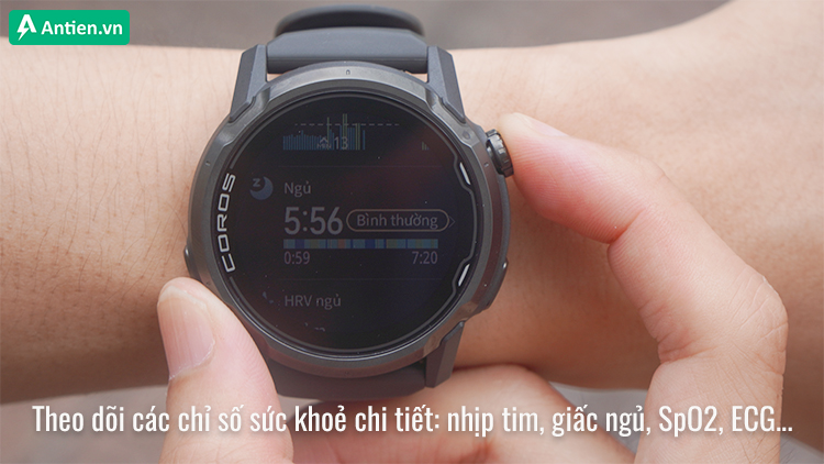 Bạn có thể theo dõi các chỉ số sức khoẻ cơ thể một cách chi tiết 24/7