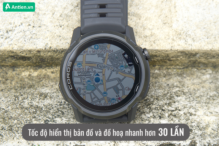 Bộ xử lý Ambiq Apollo mới nhanh hơn 30 lần, cho phép hiển thị bản đồ không độ trễ