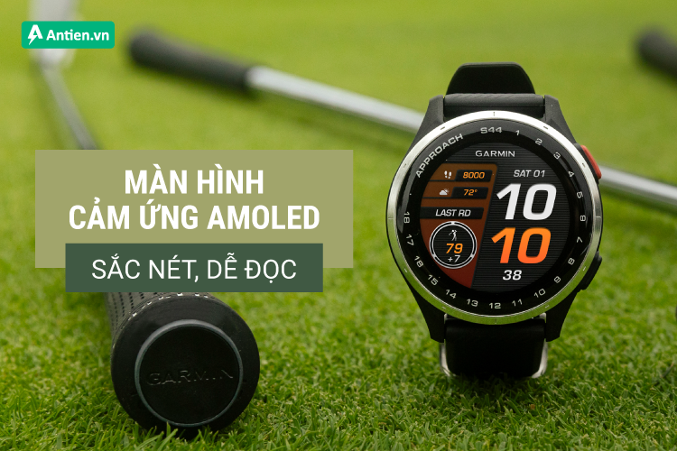 Approach S50 sở hữu thiết kế thanh lịch với màn hình AMOLED rực rỡ