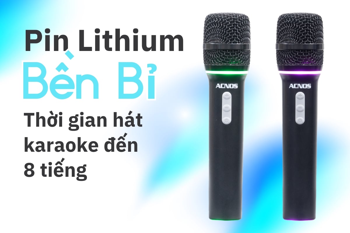 Pin bền bỉ, sử dụng lâu dài