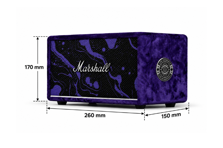 Kích thước của loa Marshall Acton III Hendrix
