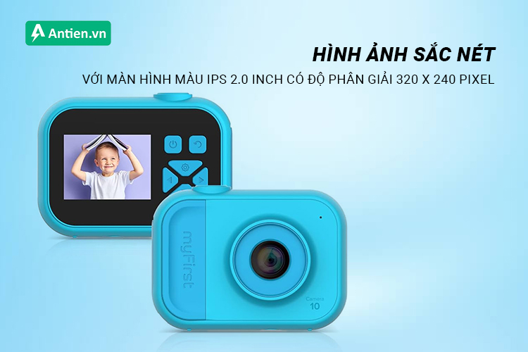 Mang lại những hình ảnh sắc nét, sống động với màn hình màu IPS có độ phân giải cao