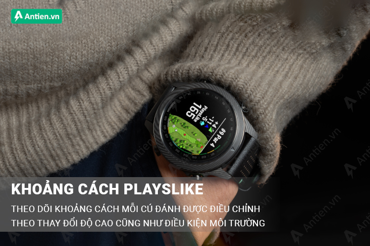 Tính năng Playslike giúp bạn biết khoảng cách của mỗi cú đánh thực sự là bao xa