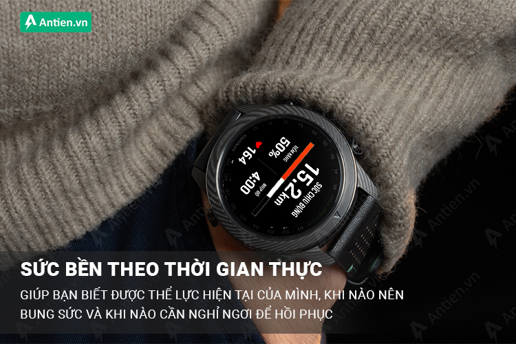 Sử dụng dữ liệu của tính năng thể lực theo thời gian thực để theo dõi và quản lý nỗ lực của bạn 