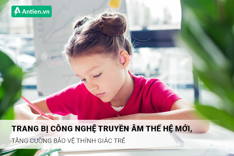 Trên tai nghe myFirst Headphone sử dụng công nghệ truyền âm thế hệ mới như: dẫn truyền âm thanh qua xương hay qua không khí