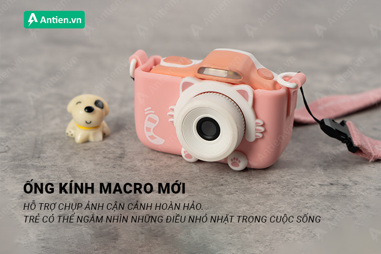 Chụp cận cảnh với ống kính macro mới, chỉ có trên myFirst Camera 3