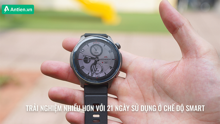 Tập luyện, theo dõi sức khoẻ, kết nối với thế giới mà không lo gián đoạn với tuổi thọ pin bền bỉ