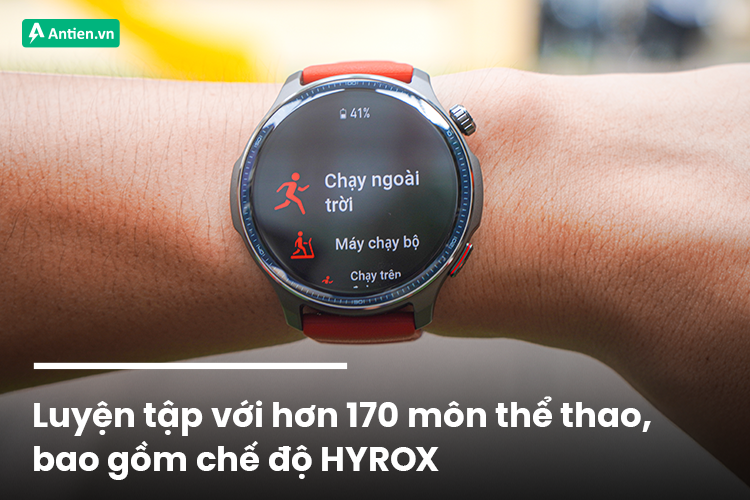 Trải nghiệm nhiều hơn với 170+ ứng dụng thể thao tích hợp sẵn