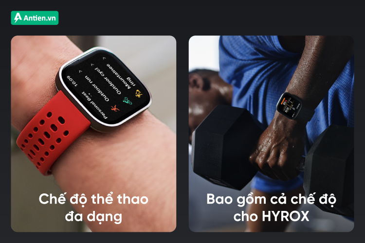 Hỗ trợ người dùng trải nghiệm đa dạng tới 140 bộ môn thể thao khác nhau