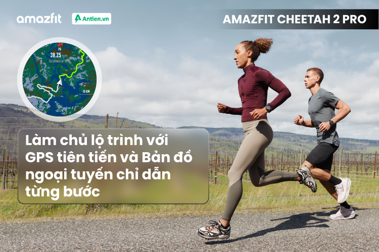 Không lo lạc lối nhờ hệ thống định vị chính xác và bản đố ngoại tuyến chi tiết