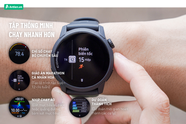 Pace 4 trang trị công cụ huấn luyện thông minh hơn giúp bạn tối ưu hiệu suất