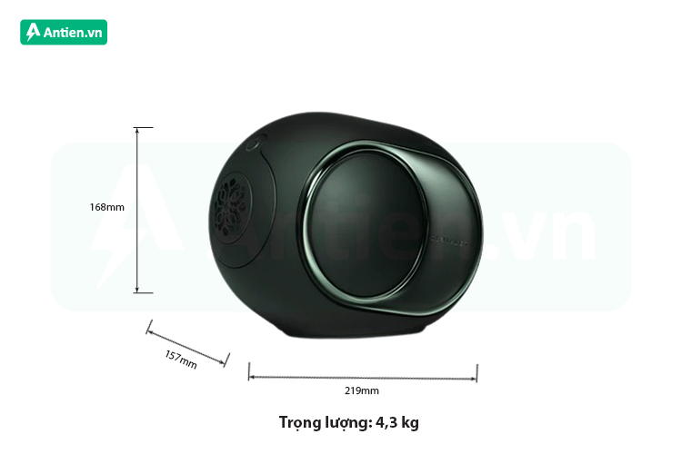 Devialet Phantom Ultimate 98dB - Thiết kế sang trọng, nhỏ gọn