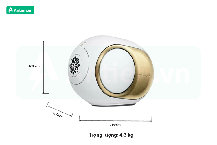 Devialet Phantom Ultimate 98dB - Thiết kế sang trọng, nhỏ gọn