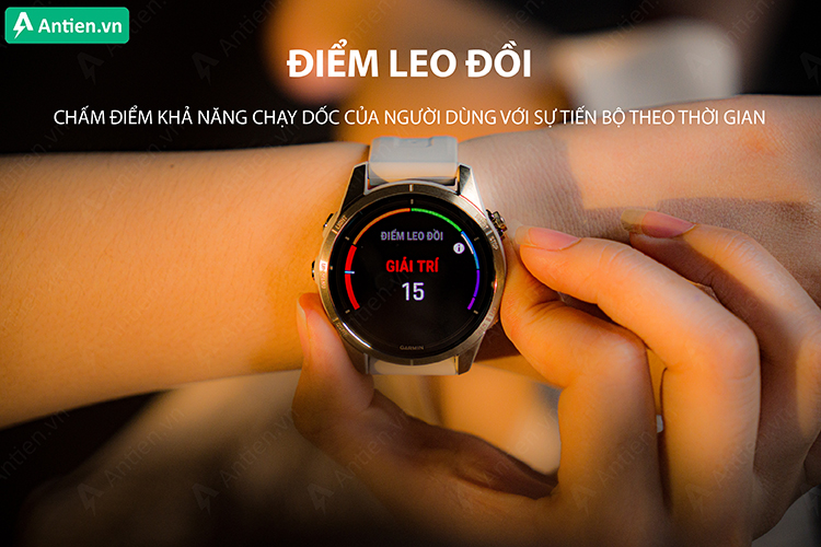 Chỉ số Garmin Hill đo khả năng chạy lên dốc và đánh giá tiến độ của bạn theo thời gian