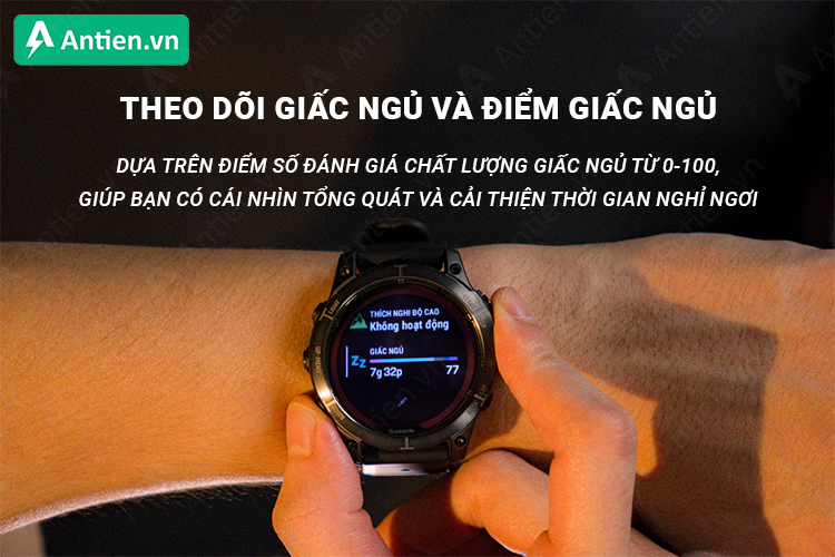 Theo dõi và chấm điểm các giai đoạn giấc ngủ để bạn có cái nhìn tổng quát và cải thiện