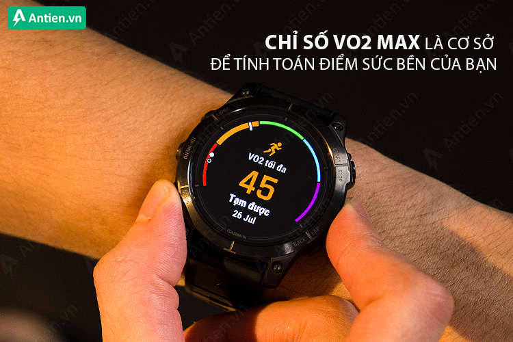 VO2 Max cung cấp điểm khởi đầu để tính điểm số độ bền của bạn