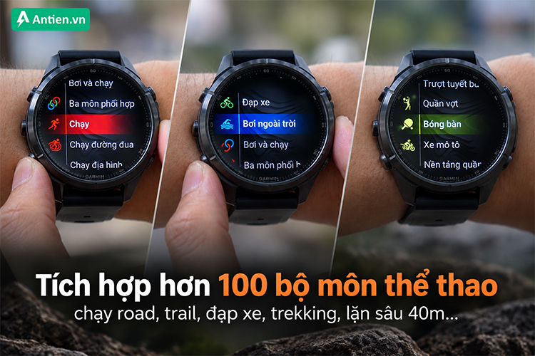 Thoả sức trải nghiệm với hơn 100 môn thể thao, đặc biệt là các bộ môn outdoor