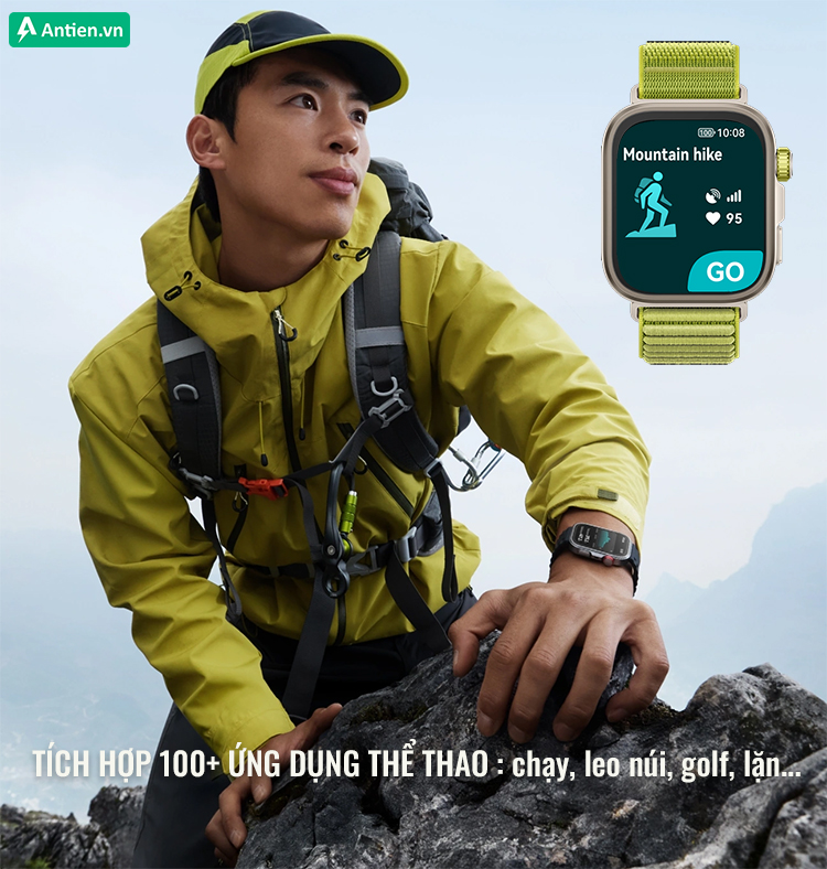 Thoả sức trải nghiệm với hơn 100 bộ môn thể thao tích hợp sẵn