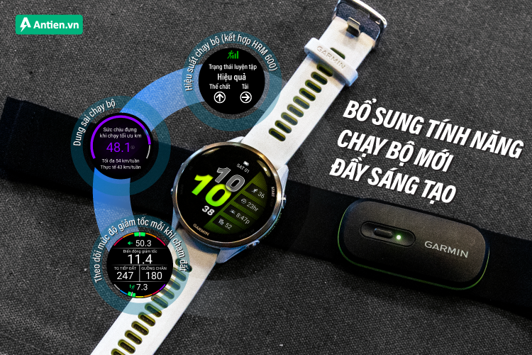 Chuẩn từng bước chạy với các tính năng chạy bộ mới được bổ sung trên Forerunner 970