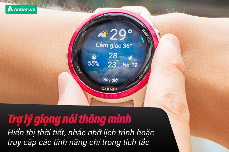 Điều khiển bằng trợ lý giọng nói cực tiện khi đang chạy