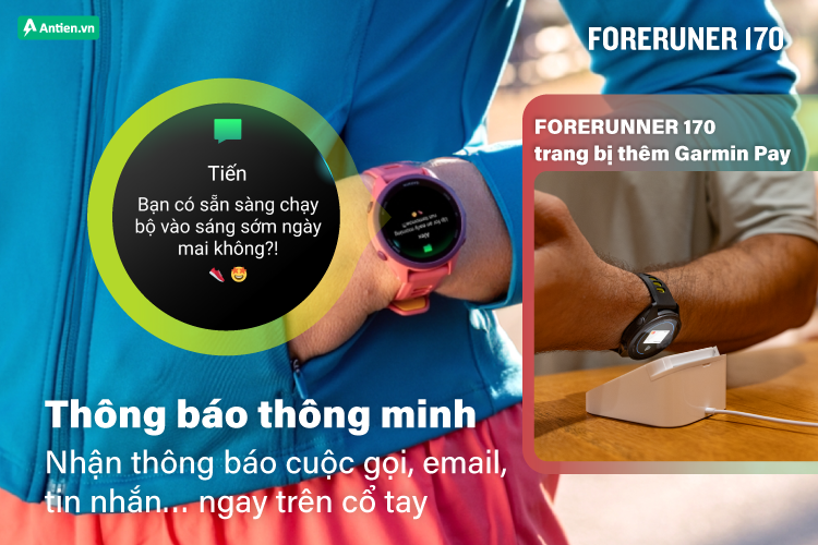 Thanh toán một chạm với Garmin Pay mọi lúc, mọi nơi 