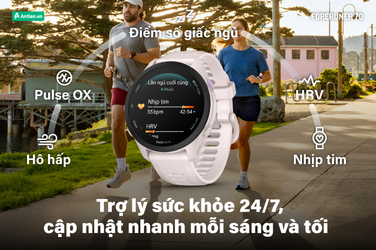 Theo dõi sức khoẻ chuyên sâu 24/7