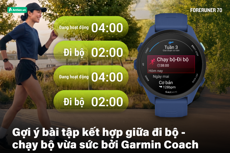 Huấn luyện viên cá nhân Garmin Coach