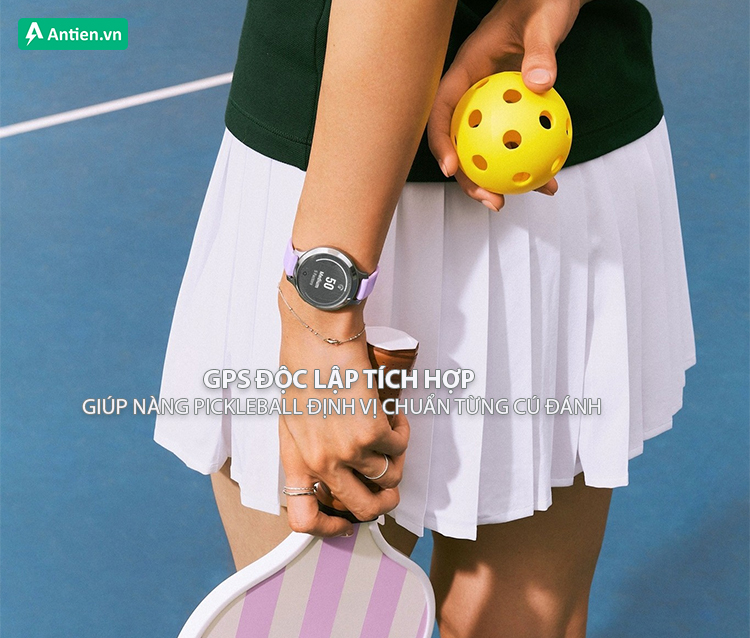 GPS độc lập – tập Pickleball ngoài trời dễ dàng, chính xác từng bước di chuyển