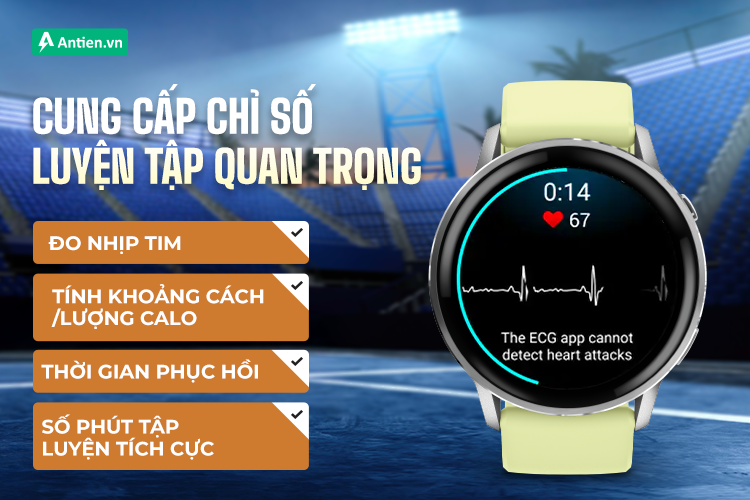 Garmin Pickleball theo dõi nhiều chỉ số luyện tập quan trọng cho mỗi pha bóng đỉnh cao.