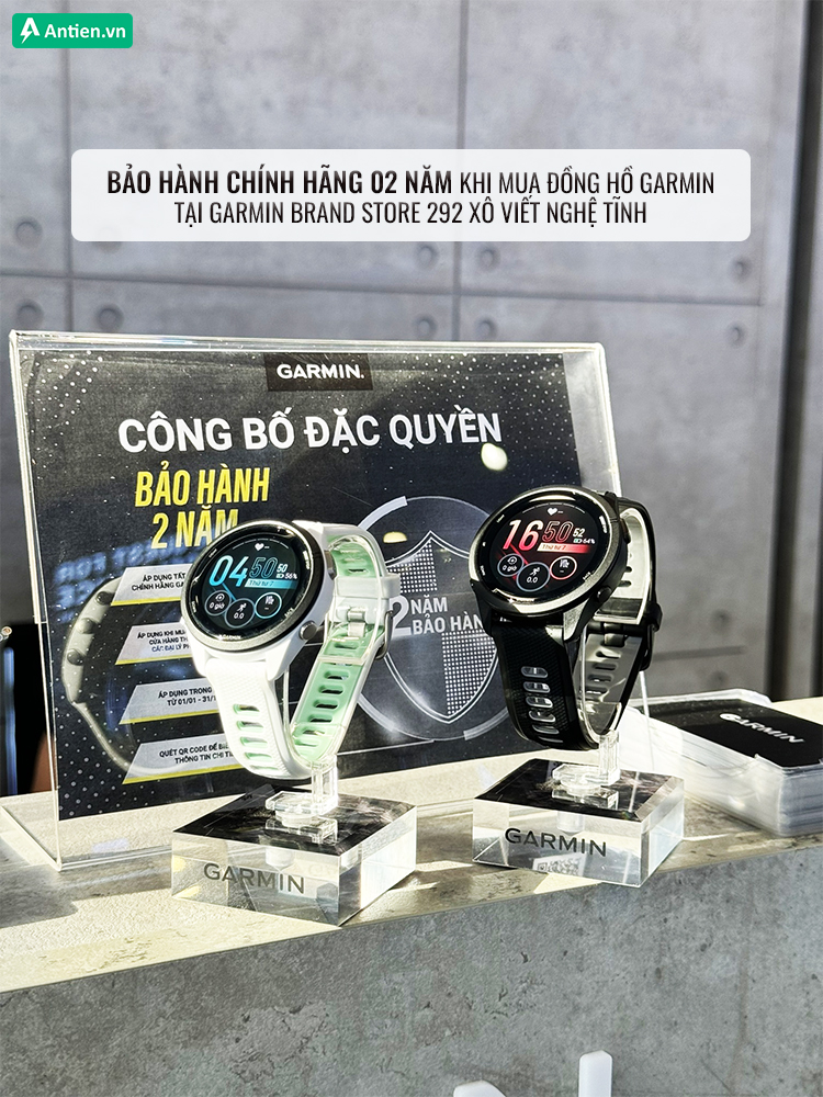 Mua đồng hồ Garmin chính hãng tại Garmin Brand Store, được bảo hành chính hãng 2 năm cùng nhiều ưu đãi