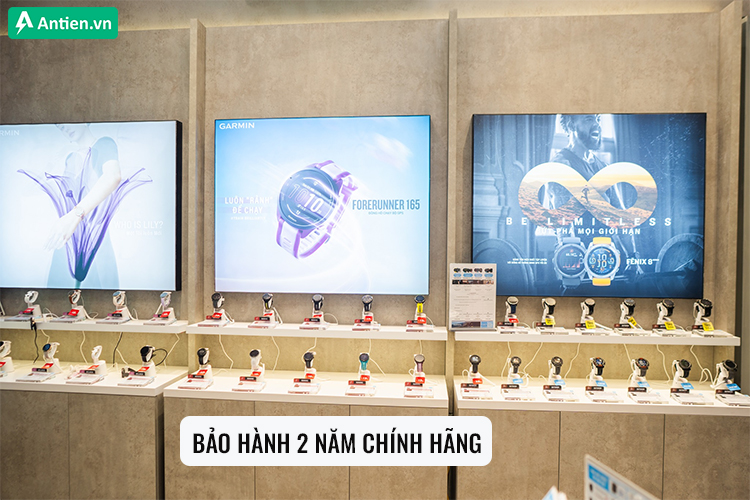 Mọi sản phẩm Garmin tại Brand Store đều được bảo hành chính hãng 2 năm 