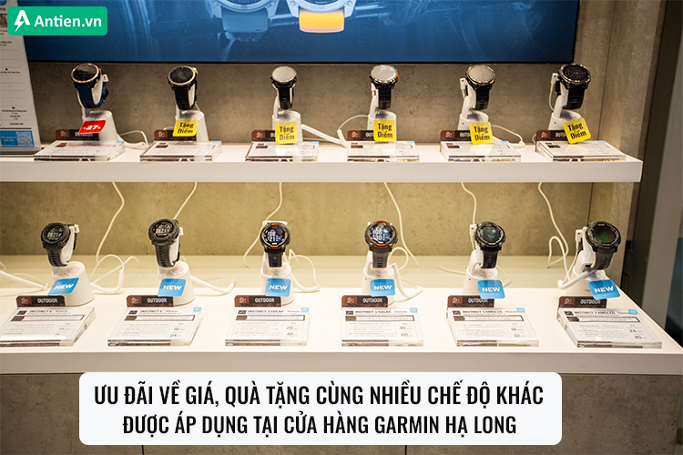 Tại Garmin Store có nhiêu chương trình ưu đãi định kỳ kèm nhiều chế độ hấp dẫn