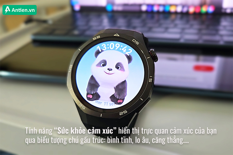 GT 5 Pro theo dõi chi tiết các chỉ số sức khoẻ chuyên sâu: nhịp tim, ECG, đặc biệt là ứng dụng "Sức khoẻ cảm xúc"