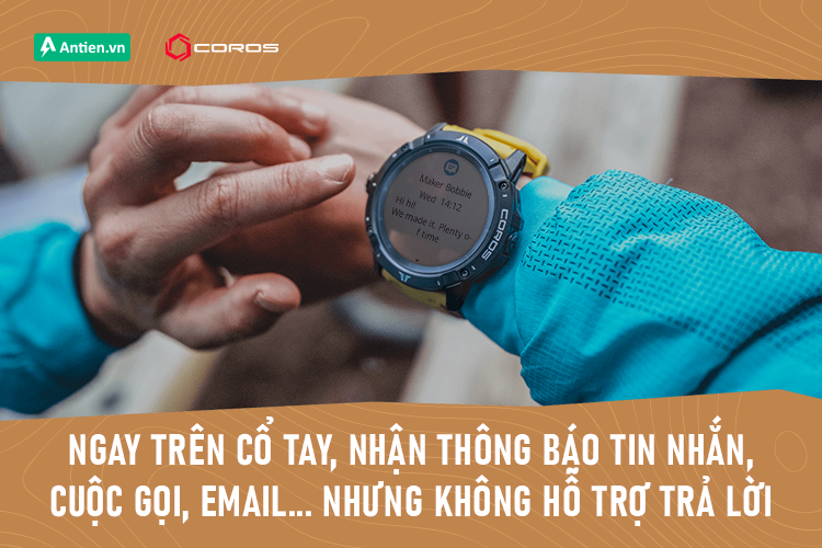 Nhận thông báo tin nhắn, cuộc gọi, email... và thưởng thức âm nhạc khi kết nối với tai nghe Bluetooth