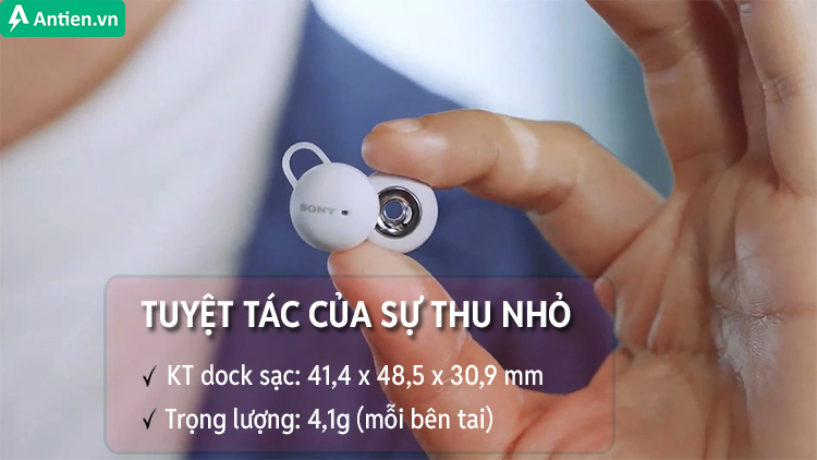 WF-L900 sở hữu thiết kế siêu nhỏ, siêu nhẹ để cùng bạn di chuyển tới muôn nơi