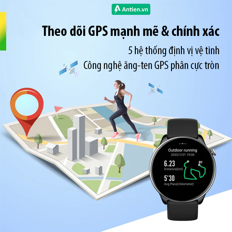 Yên tâm với bất cứ chuyến đi nào của bạn nhờ hệ thống định vị GPS mạnh mẽ