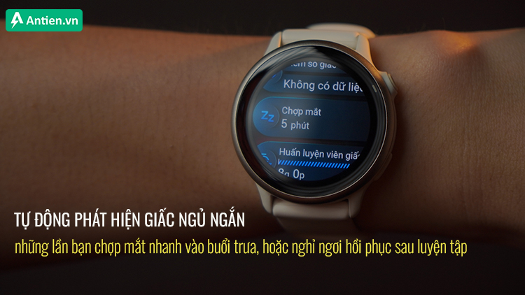 Vivoactive 6 nhận diện cả những giấc ngủ ngắn để bạn hiểu rõ cơ thể mình hơn