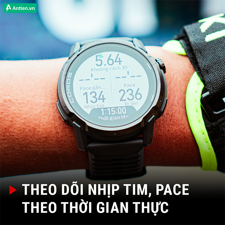 Coros Apex 4 là lựa chọn cân bằng giữa chạy trail và road